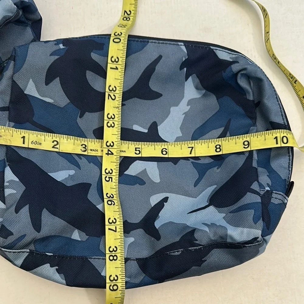 Pottery Barn shark Camouflage kids toiletry Bag Set